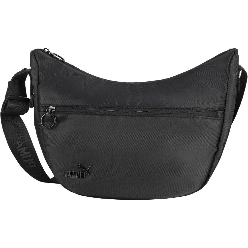 PUMA Women's All Day Crossbody Bag, Stylish Black Shoulder Bag